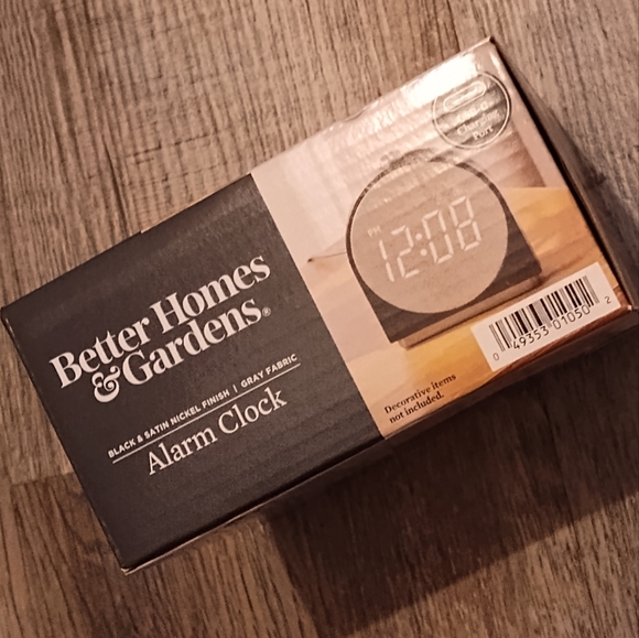 NWT! Better Home & Gardens Alarm Clock - Picture 3 of 5